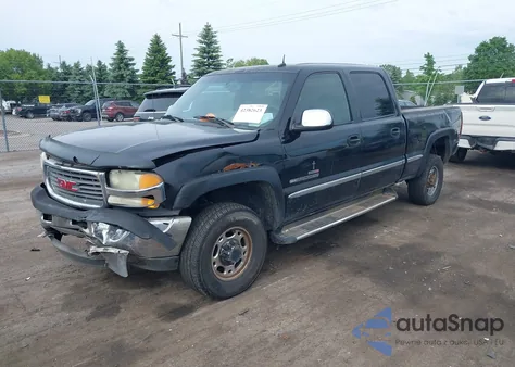 2002 GMC Sierra Sle из США, поврежденный, VIN 1GTHK231X2F233851